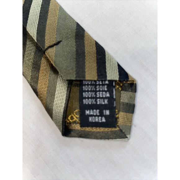 Roberto Villini Dress Tie Mens Size 59" Multicolor Striped 100% Silk Designer - Picture 7 of 12